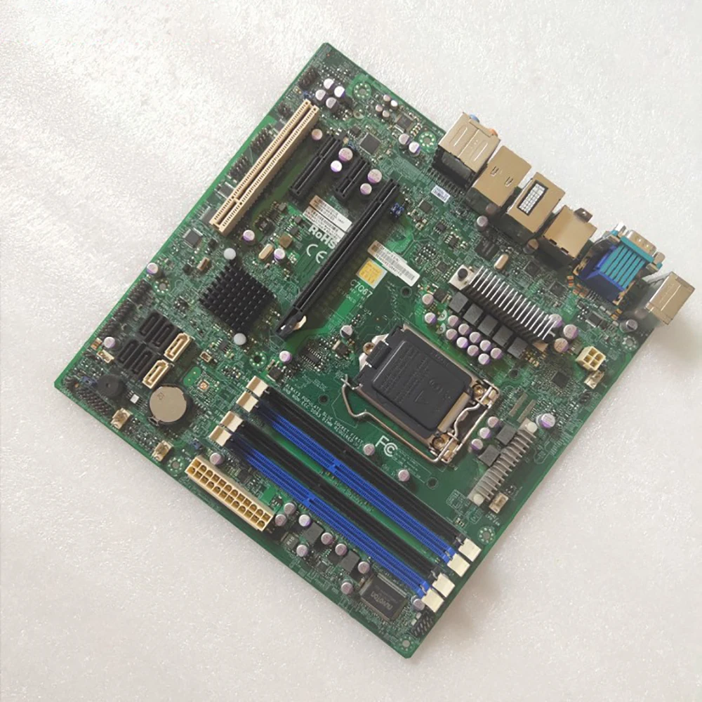 

Серверная материнская плата C7Q67, серия Core i3 i5 i7 2-го поколения LGA1155 DDR3 PCI-E 2,0 для Supermicro