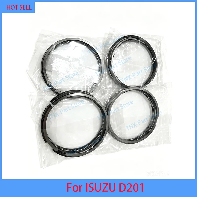 D201 Piston Ring For ISUZU Engine Parts Full Gasket Set Overhaul Rebuild Kit