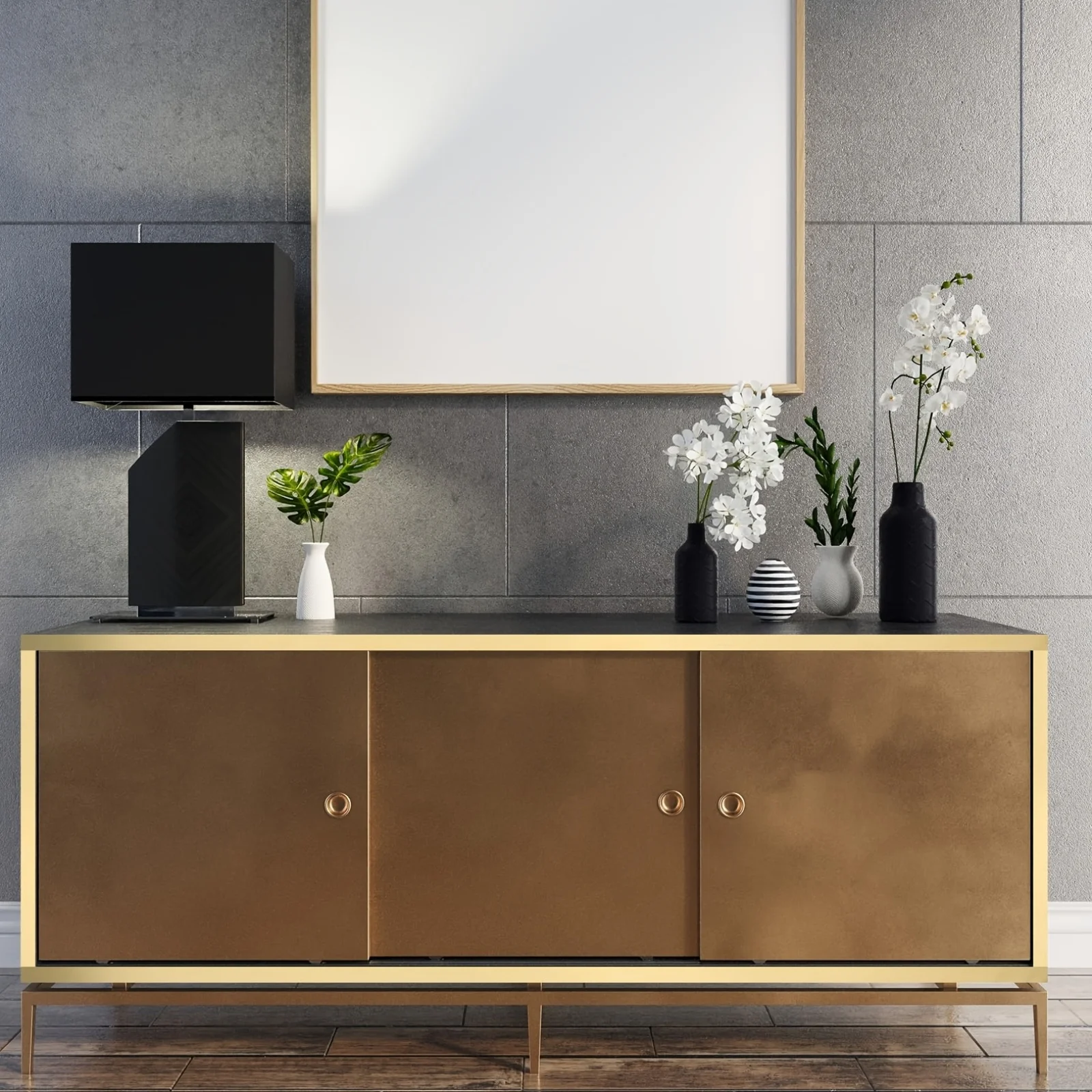 393.7 inch long decorative line, stainless steel material, matte effect, pasted on a smooth surface