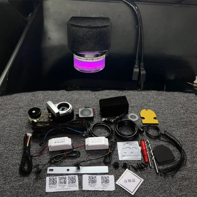 Intelligente autogeur luchtverfrisser met plasmasuivering en airconditioning Controleversie Auto-interieuraccessoires