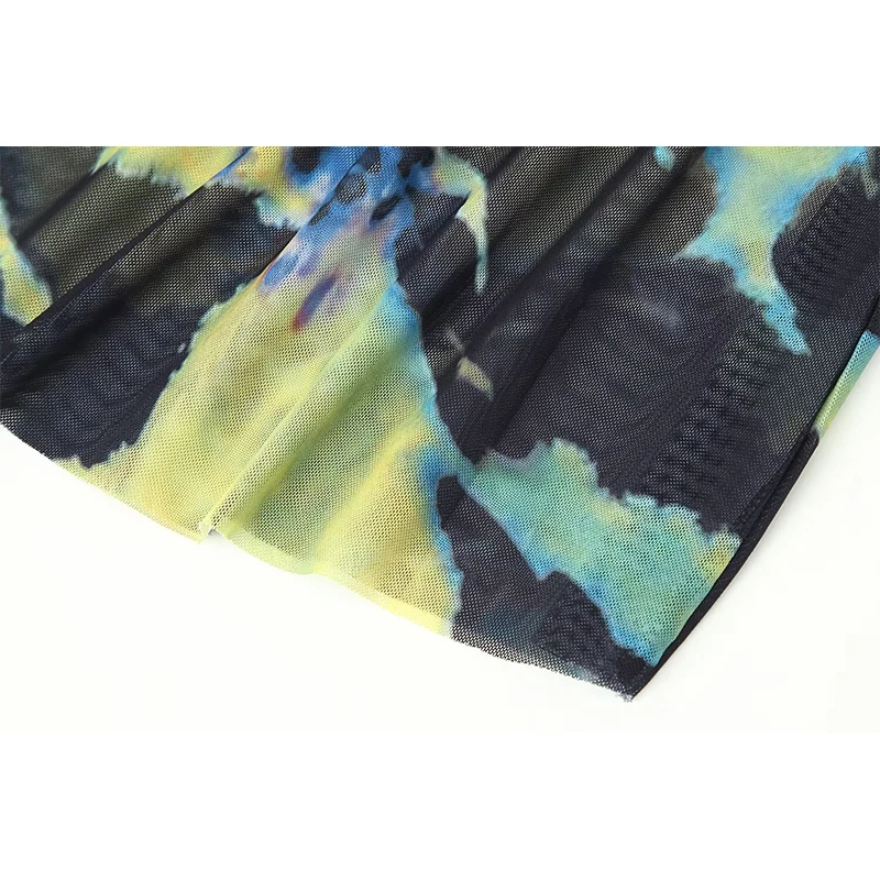 YENKYE elegante con bufanda vestido largo mujeres Sexy espalda descubierta cuello oscilante sin mangas vacaciones Vestidos de verano Vestidos femeninos