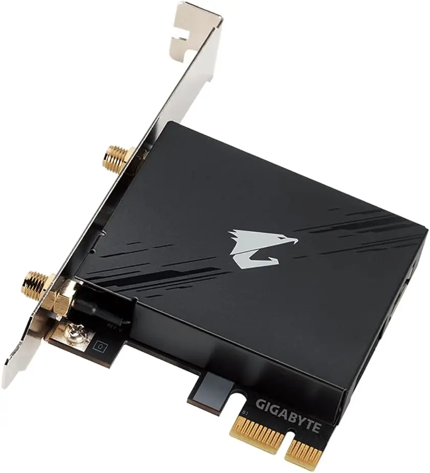 

WiFi 6E GC-WBAX210 (2x2 802.11ax/ Tri-Band WiFi/Bluetooth 5.2/ PCIe Expansion Card)