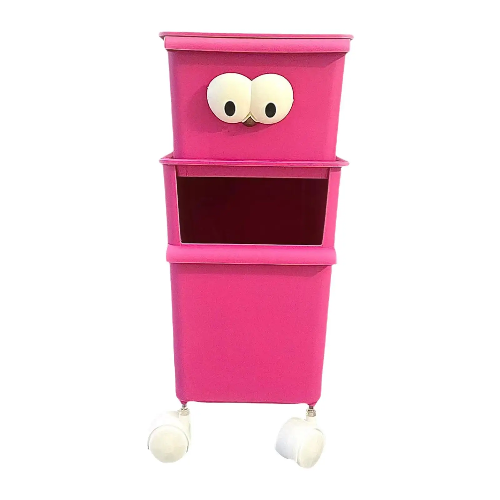 

Toy Storage Organizer Kids Toy Box Space Saving Cute Home Decor Stuffed Animal Organizer Toys Chest for Boys Girls Kids Room