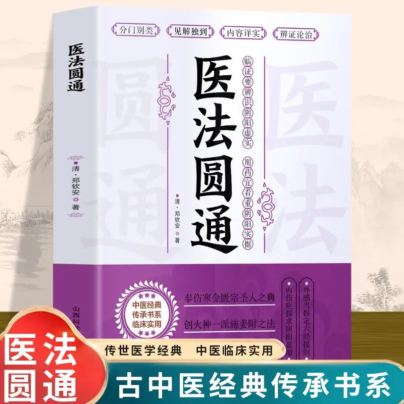 Complete set of two volumes, a classic work of ancient Chinese medicine, a book on Chinese medicine theory and clinical practice