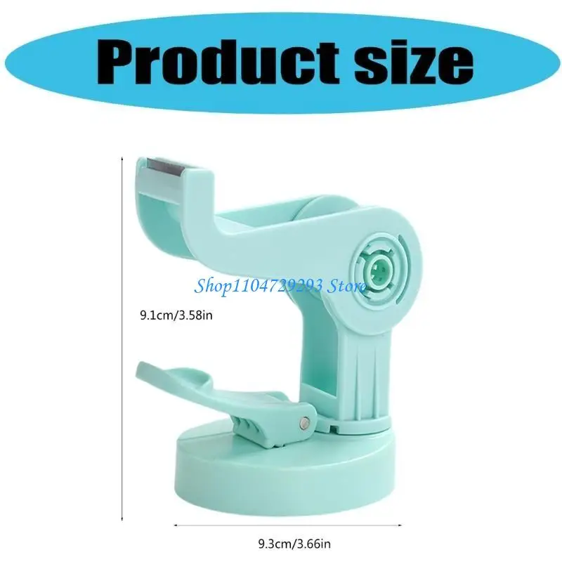 

Y2GD Suction Cup Tape Cutter Rotating Desktop Tape Dispenser for Package Scrapbooking