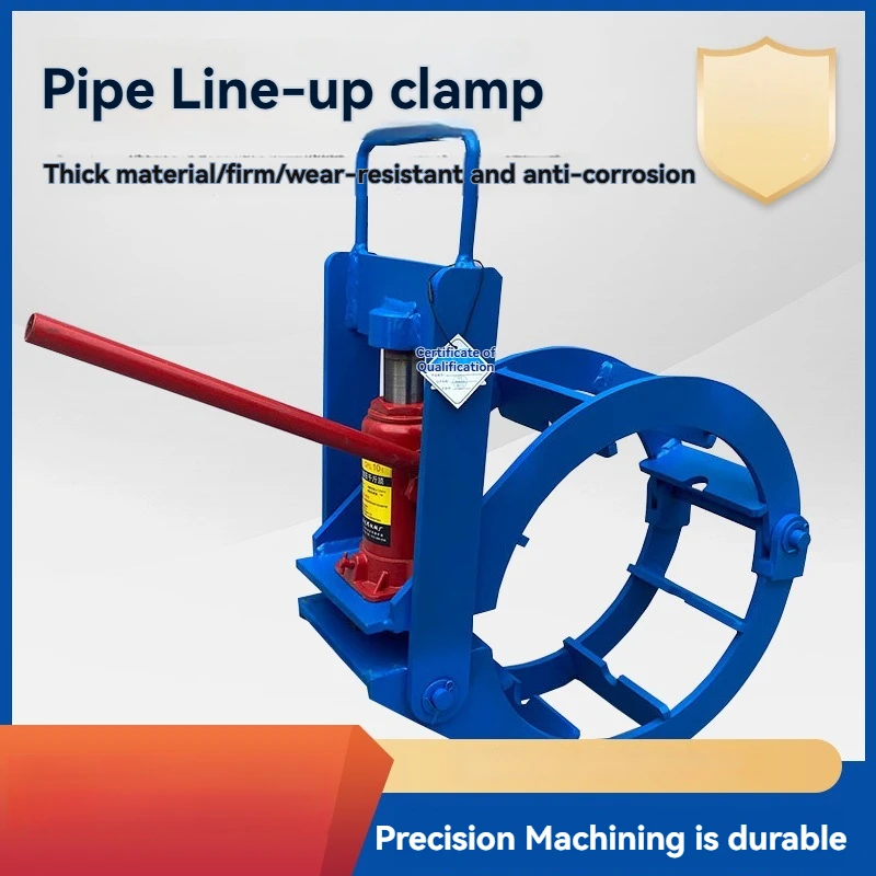Hydraulic Steel Pipe Butt Welding External Butting Tool, Dual-Sided Tapping Pipe Alignment Welding Machine