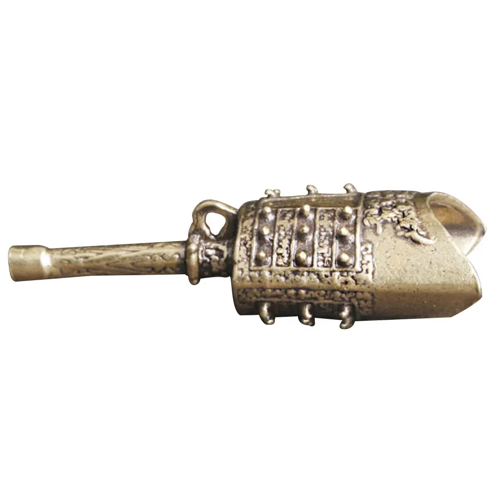

Vintage Copper Chime Adornment Mini Decorative Instrument Creative Home Office Ornament Small Simulation Bell For Indoor Outdoor