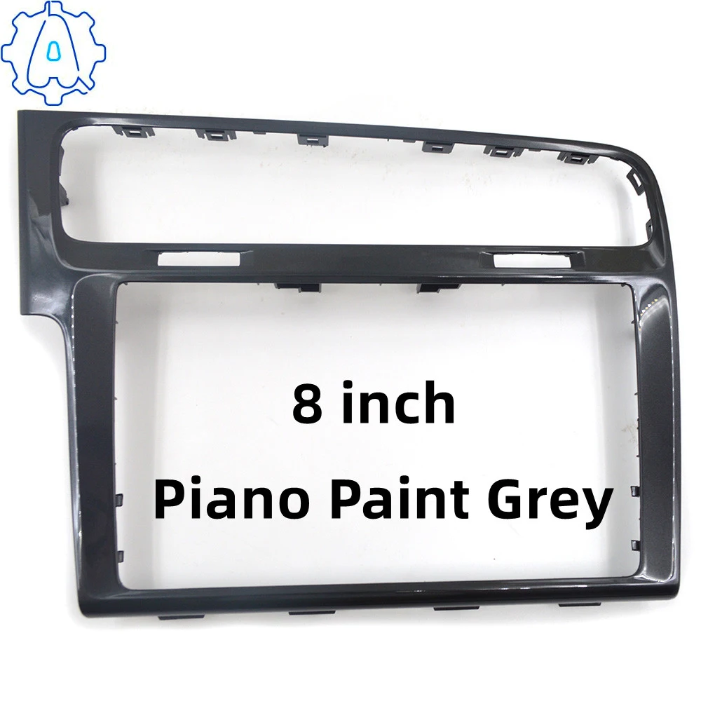 For VW Golf 7 MK7 Golf 7.5 MK7.5 OEM MIB Screen Bezel 8 inch / 9.2 inch Piano Black MIB Frame Radio Panel Decorative Frame