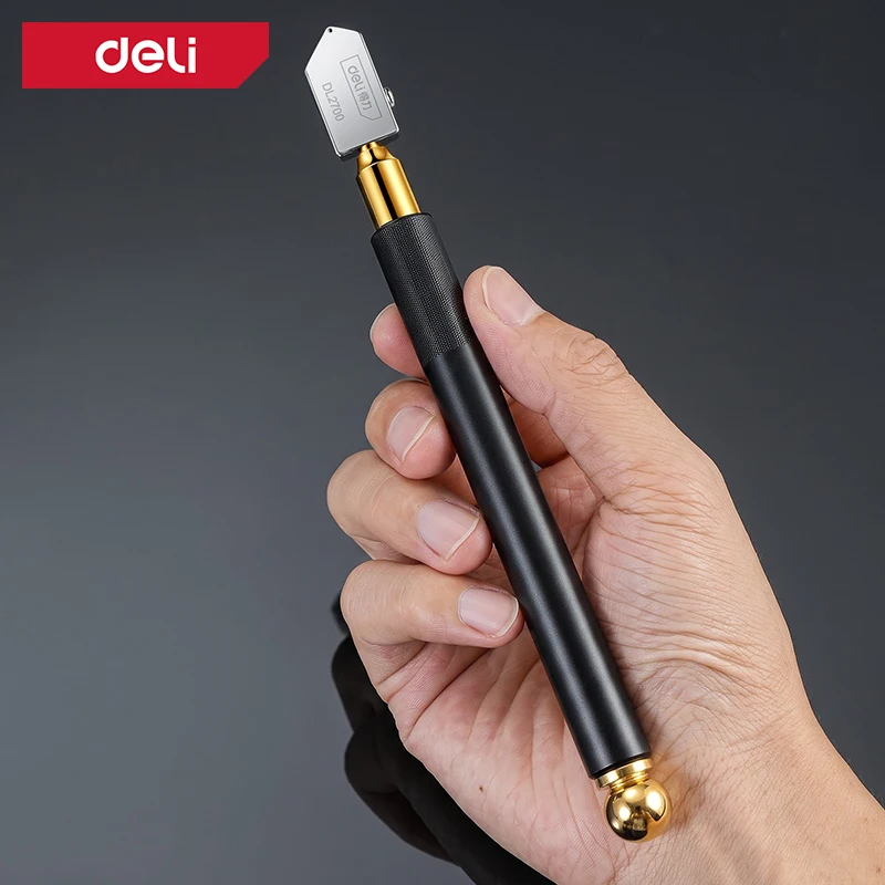 Professional 180mm YG8 Carbide Glass Cutter Heavy Duty Anti-Skid PC Handle Precision Cutting Tool For Thick Glass Tile Ceramic