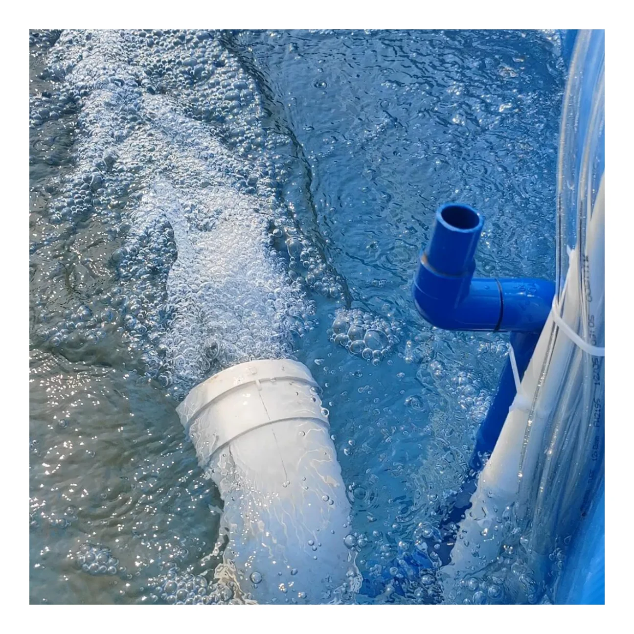 Aquaculture Farm Oxygen Booster Plastic Booster for High Density Fish Pond