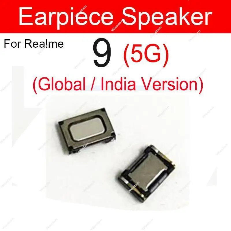 Earpiece Speaker For Realme 9 Pro Plus 9i 10S 10 Pro Plus 4G 5G Ear Speaker Flex Cable Earphone Sound Receiver Parts