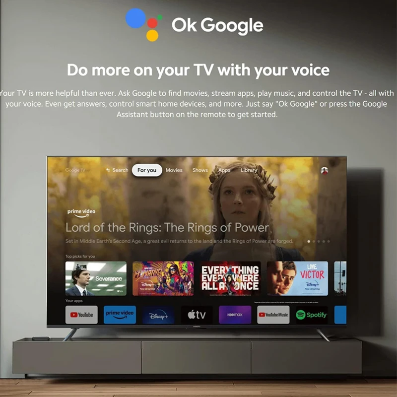 Xiaomi TV Box S 2nd Gen 4K Ultra HD Streaming Media Player Google TV Box WiFi Bluetooth 5.2 Dolby Vision HDR10 + TV Play Box