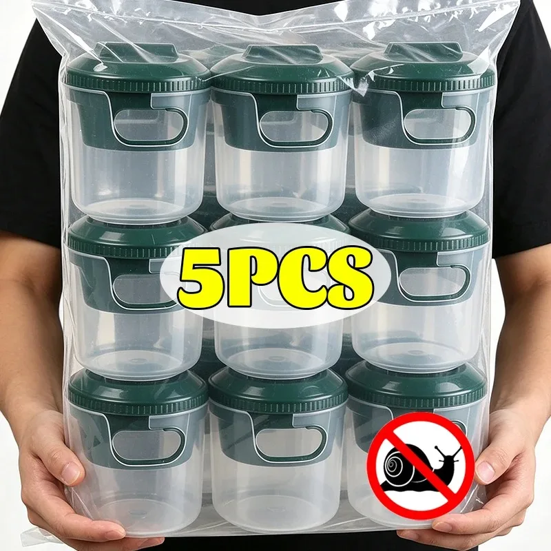Reusable Snail Cage Insect Trap Snails Traps Cages Farm Protector Slug House Insect Catcher Pest Control Tools Garden Supplies