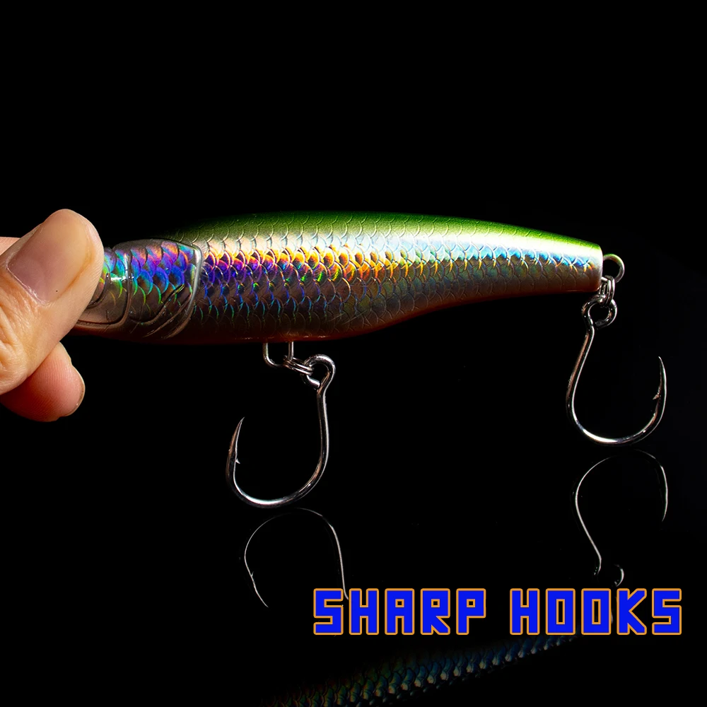 Magnisher طويل الصب قلم رصاص الطعوم الصيد البحري التصيد الطعم الاصطناعي 11 سنتيمتر 52.5 جرام غرق الصيد السحر تمايل ل التونة باس #3