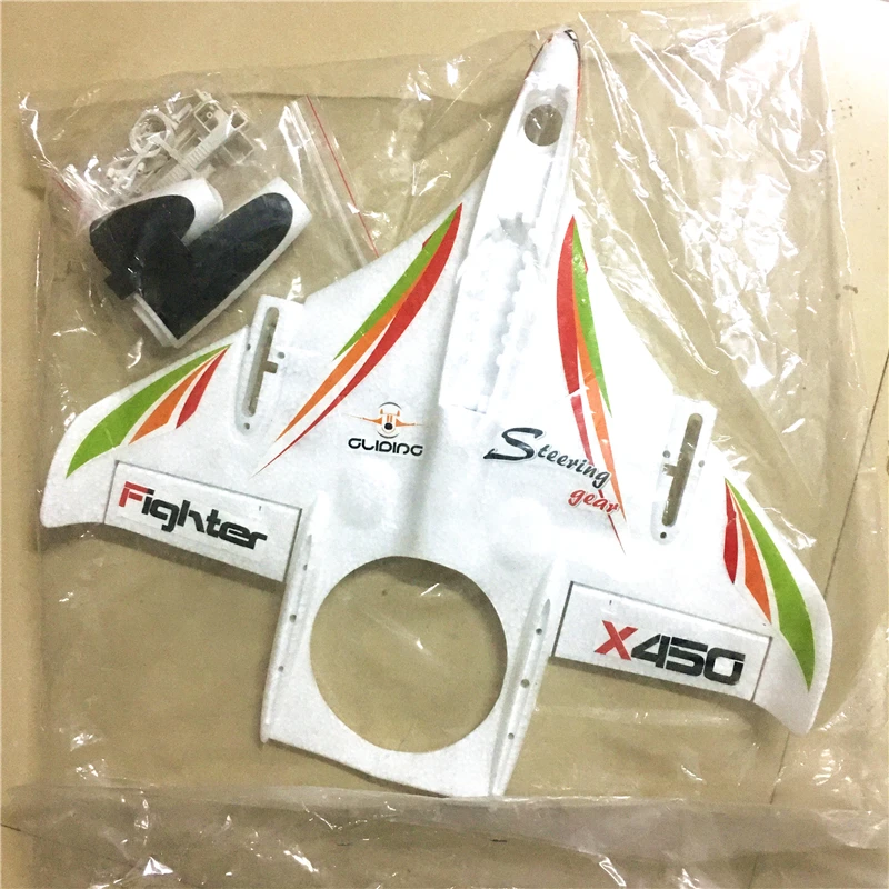 WLtoys XK X450 RC Flugzeug Teile Zubehör Flügel Batterie Abdeckung Fall Motor Motor Servo ESC LED Klinge Prop Schrauben Basis Empfänger – Detail 16