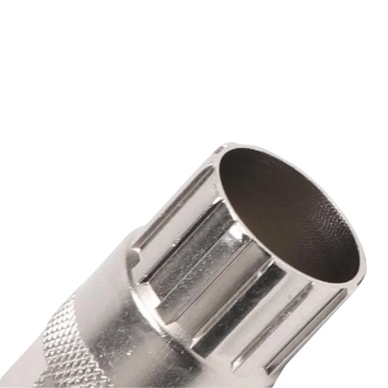 Durable Carbon Steel Bike Cassette Freewheel Lockring Remover Flywheel Removal Wrench Bicycle Cycling Maintenance Repair Tool