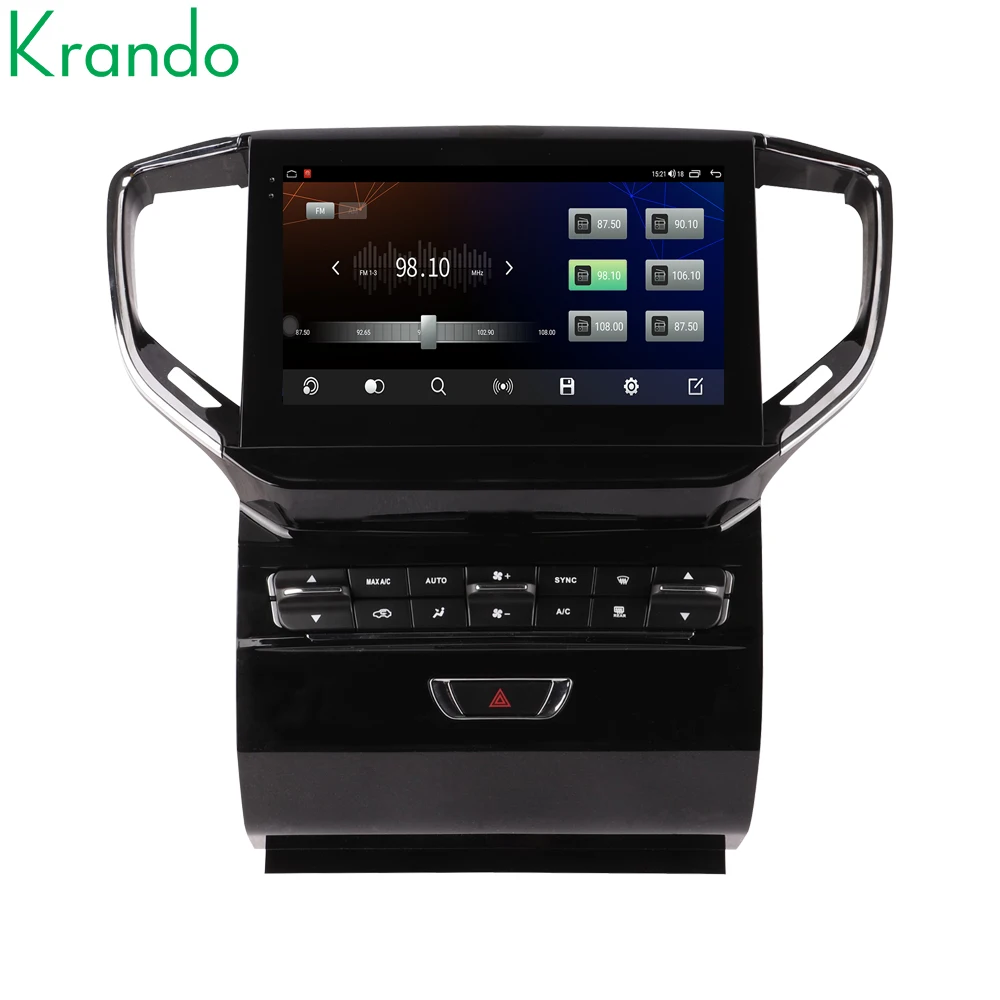 Krando 10.26'' Android Wireless Carplay Multimedia Stereo Audio For Maserati Ghibli 2014 - 2016 Car Radio Navigation GPS 4G Wifi