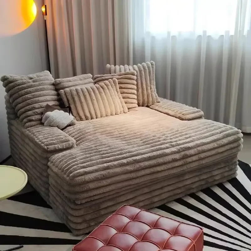 Modern Compression Sofa Set for Mall Applications, Fabric Furniture from Foshan