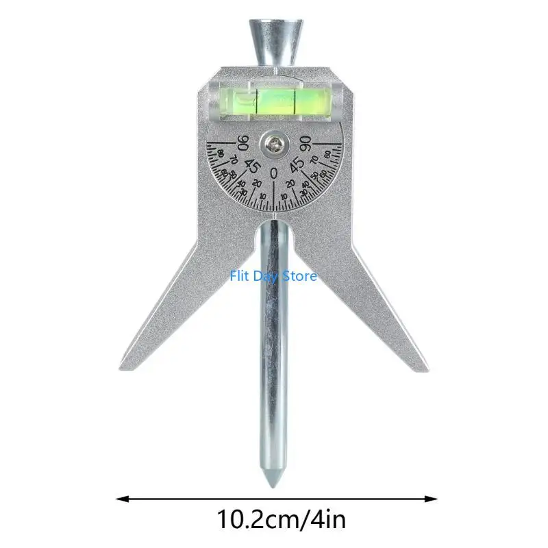 F92C POPABER PIPE CENTER PENCOBER PENCARIAN PENCARIAN PLUMBING Marker Bubble Leveler Tool