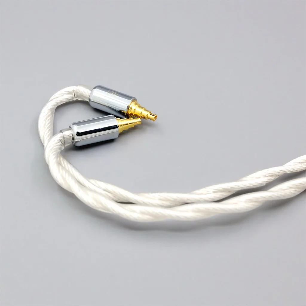Graphene 7N OCC versilbertes Typ2-Kopfhörerkabel für Sennheiser IE40 Pro IE40pro LN008129