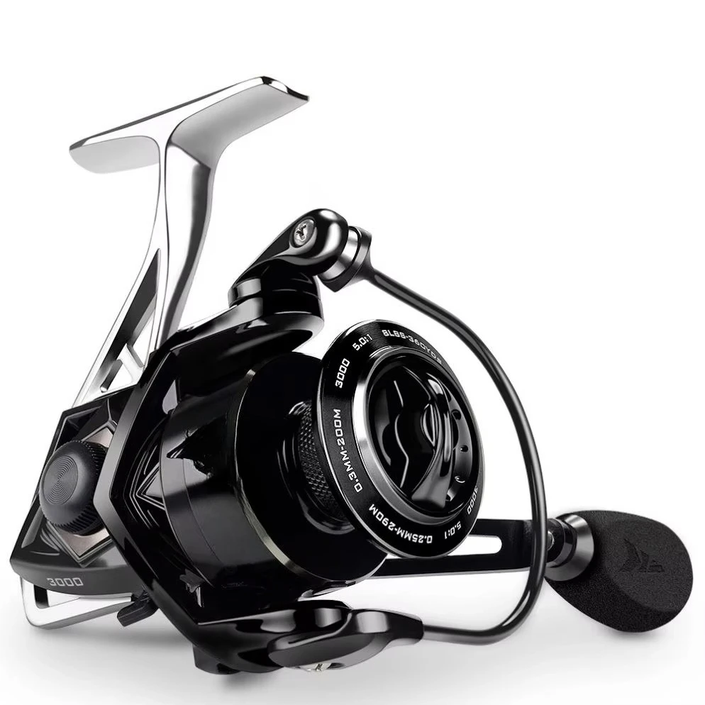 KastKing Megatron Spinning Fishing Reel 18KG Max Drag  7+1 Ball Bearings Aluminum Spool Carbon Fiber Drag Saltwater Fishing Coil