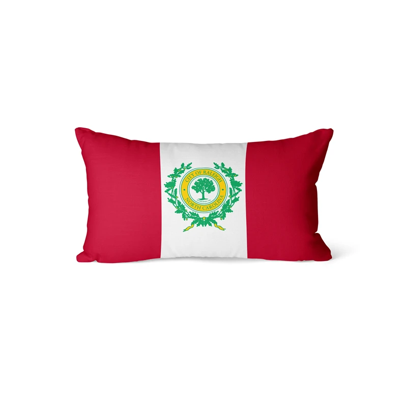 Gaslight Gatekeep GirlbossKiss Raleigh North Carolina Rectangular Throw Pillow Covers Cushion Cases Pillowcases