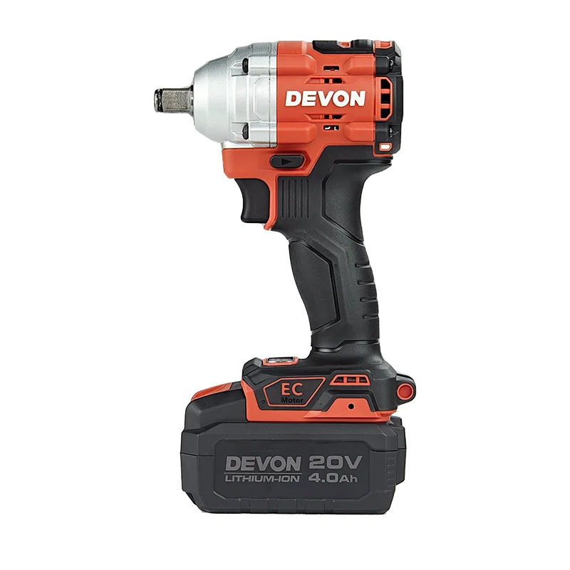 DEVON 5760-Li-20 بطارية ليثيوم خصم كبير مفتاح العزم مفتاح الطاقة تأثير لاسلكي 20 فولت عزم دوران عالي مفتاح كهربائي
