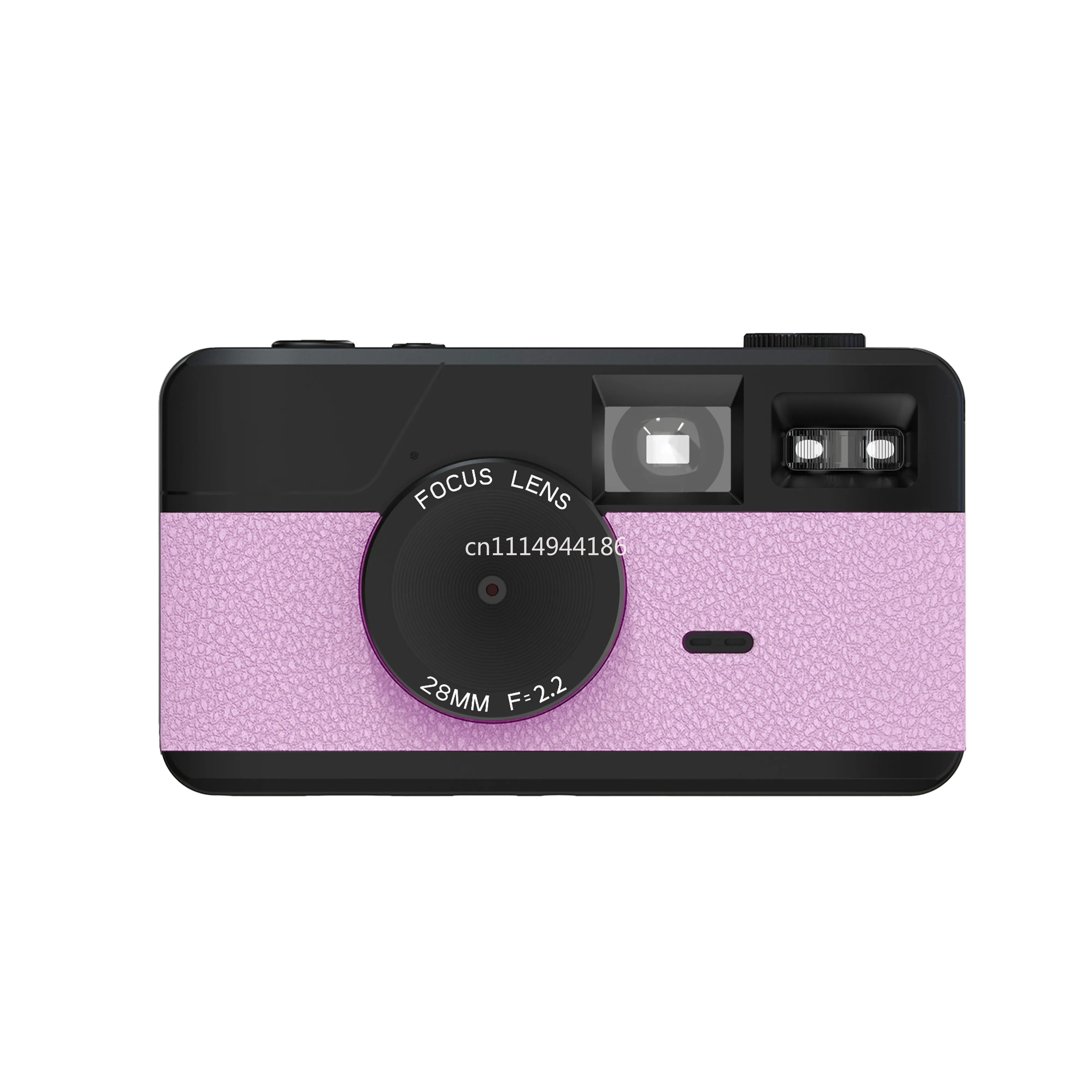 Retro Vintage Screenless Digital Camera Screen Free 8MP No Display 8 Mode Filters for Camping Photo Flash