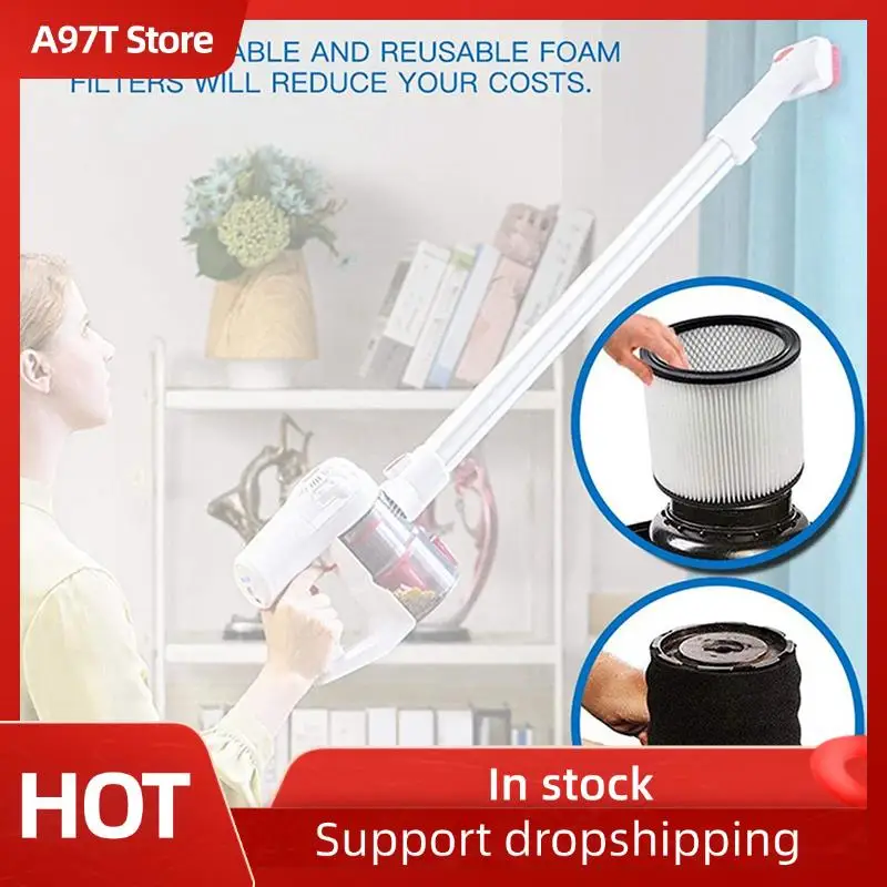 

A97T 3X Washable And Reusable Foam Filter Suitable For Shop-Vac, Genie And Vacmaster 90585 9058500 Vacuum Cleaners
