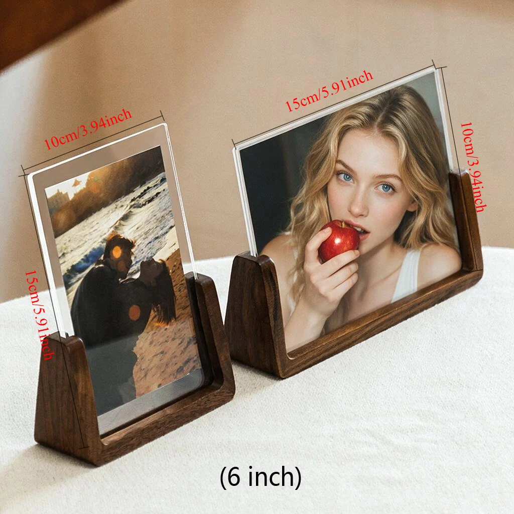 8-inch photo frame, 6-inch six-photo printing photo frame, personalized photos for friends, Valentine's Day, Halloween setting