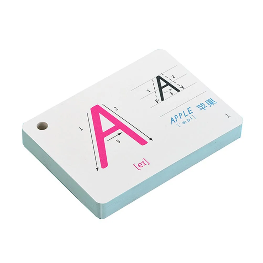 

Early Cards Spelling Educational Toys Kids Literacy 26 Letter Children ABC Flashcards