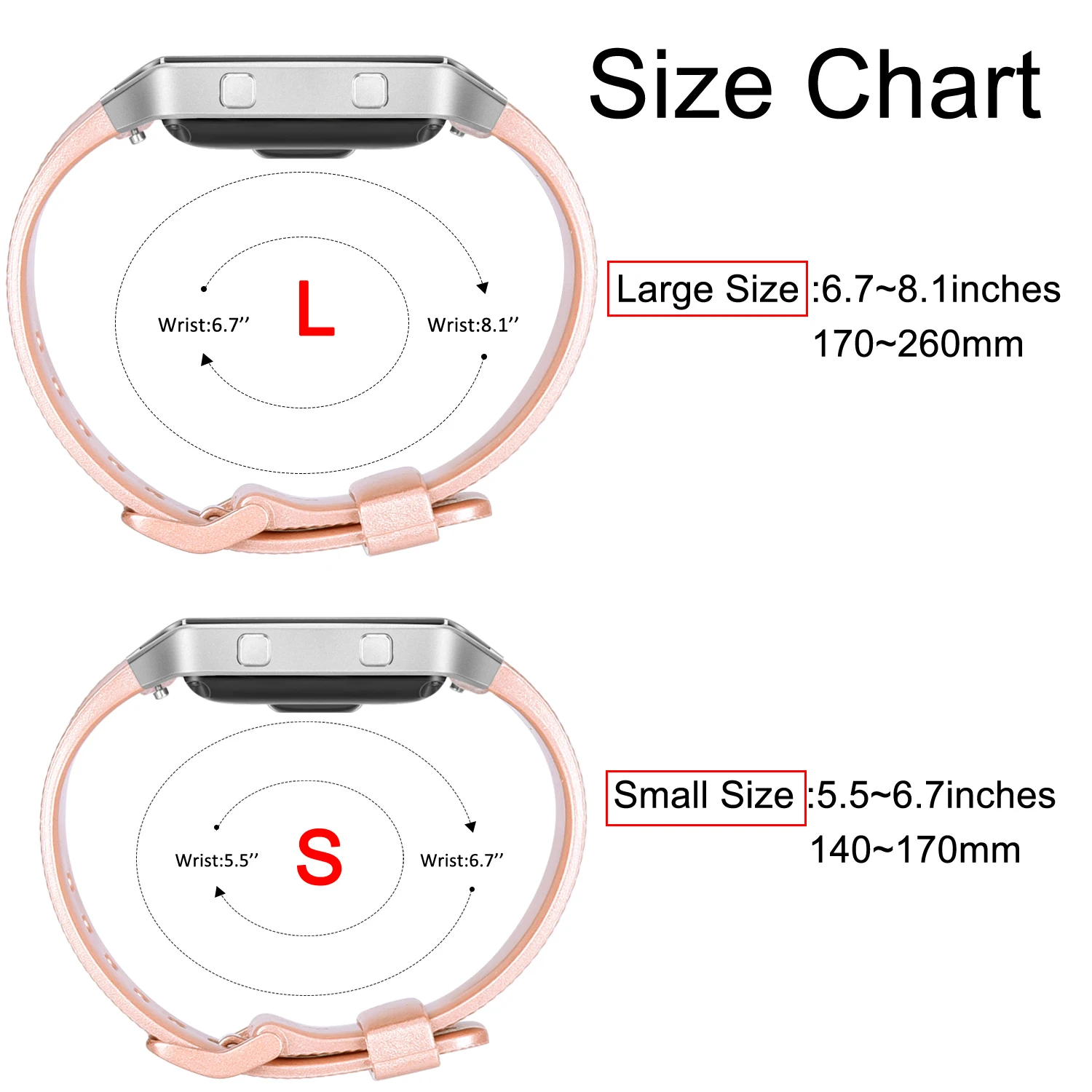 Fitbit 블레이즈 밴드용 스트랩, 손목 밴드, 시계 밴드, 교체용 팔찌, Fitbit 블레이즈용 스트랩, 스마트 워치 밴드 액세서리