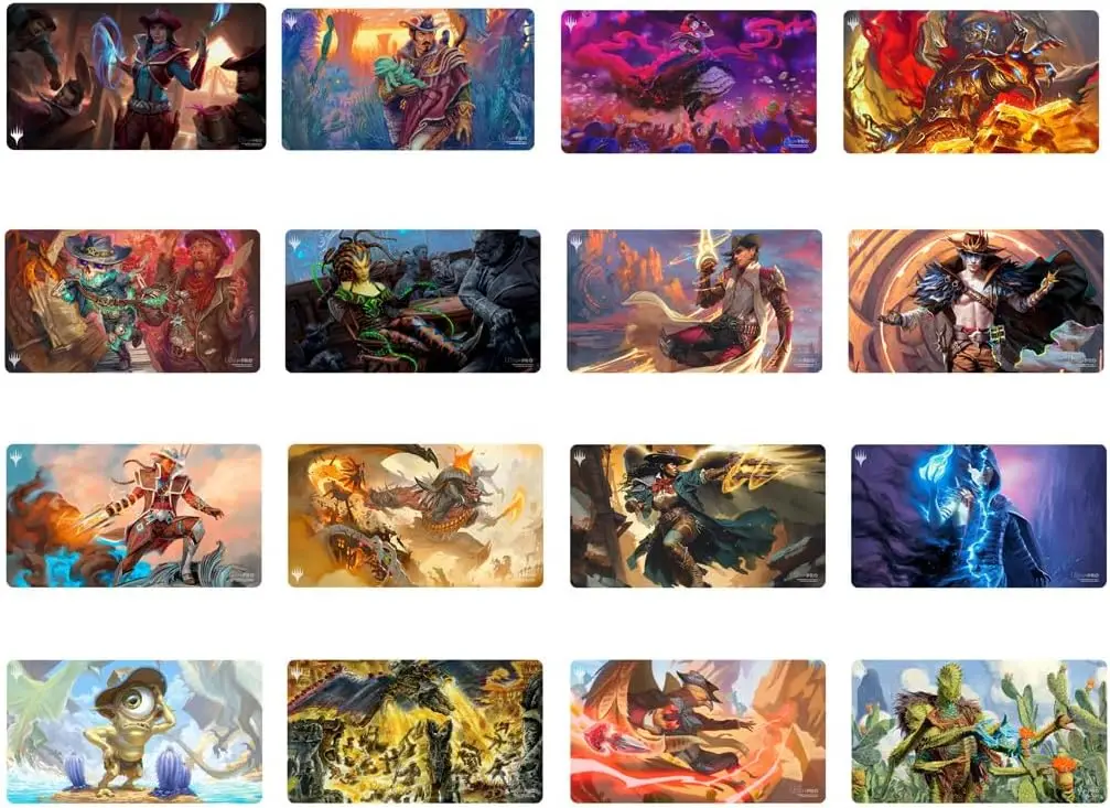 Ultra PRO - Outlaws of Thunder Junction Playmat Ft. Olivia for Magic: The Gathering, Limited Edition Unique Artistic Collectible