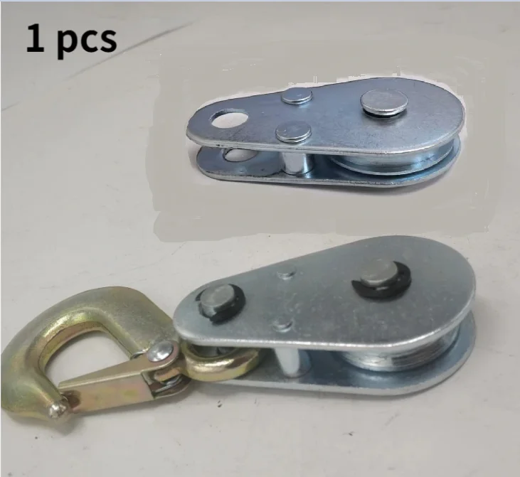 

1 шт., шкив ручной лебедки, блок лебедки для небольшой лебедки, подъемник, тросовый шкив, ролик лебедки, сверхмощные детали силового шкива