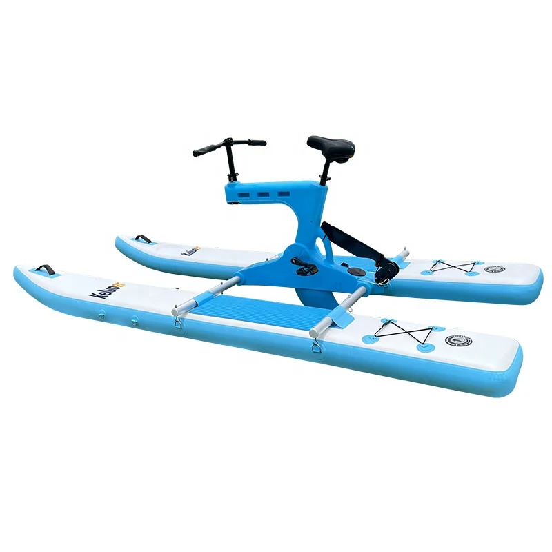 Rower wodny Rower na pedały PVC Nadmuchiwany kajak Pływający rower wodny