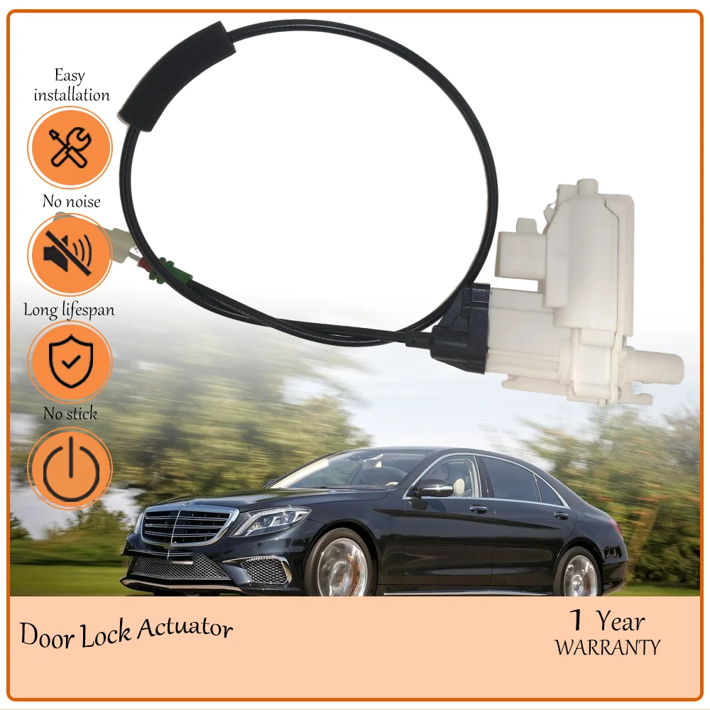 

Solid-Machined Rear Left Door Lock Actuator Motor, Aligned with Benz S-Class W222 V222 X222 S400‑S680 S65 AMG,oem A2227601500