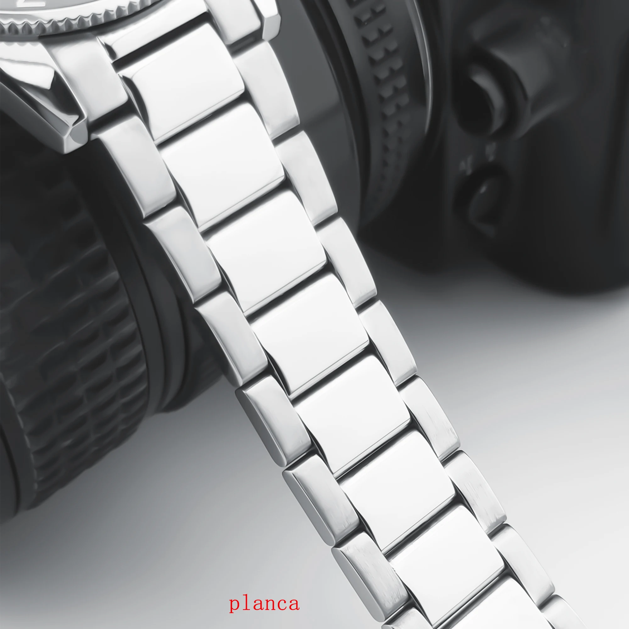 Reloj de pulsera mecánico luminoso de 41 mm con movimiento automático NH35 Reloj de hombre de cristal de zafiro