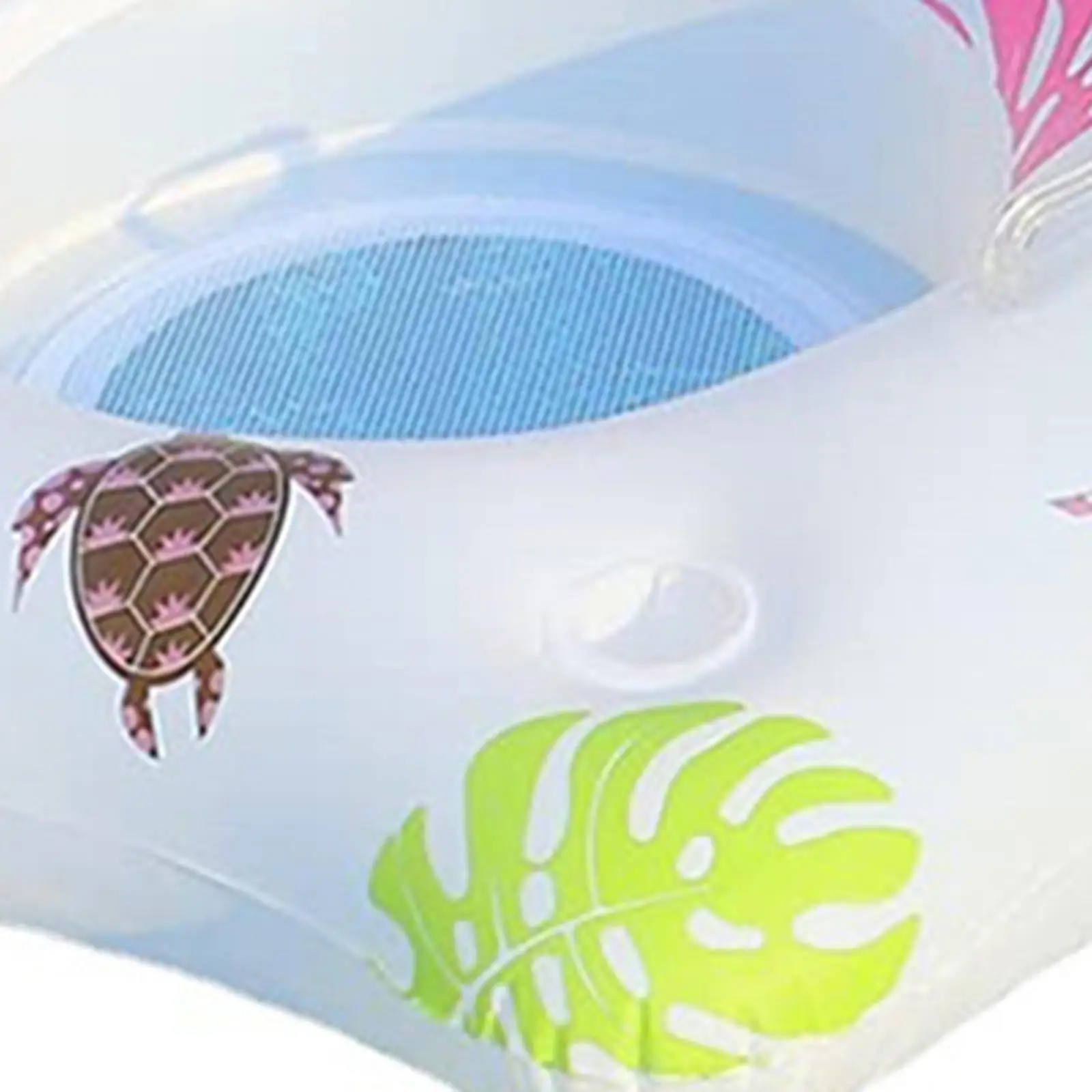 

Water Hammock Pool Float LED Inflatable Lounge Chair Adult PVC Buoyancy Seat for Sunbathing Pool Party