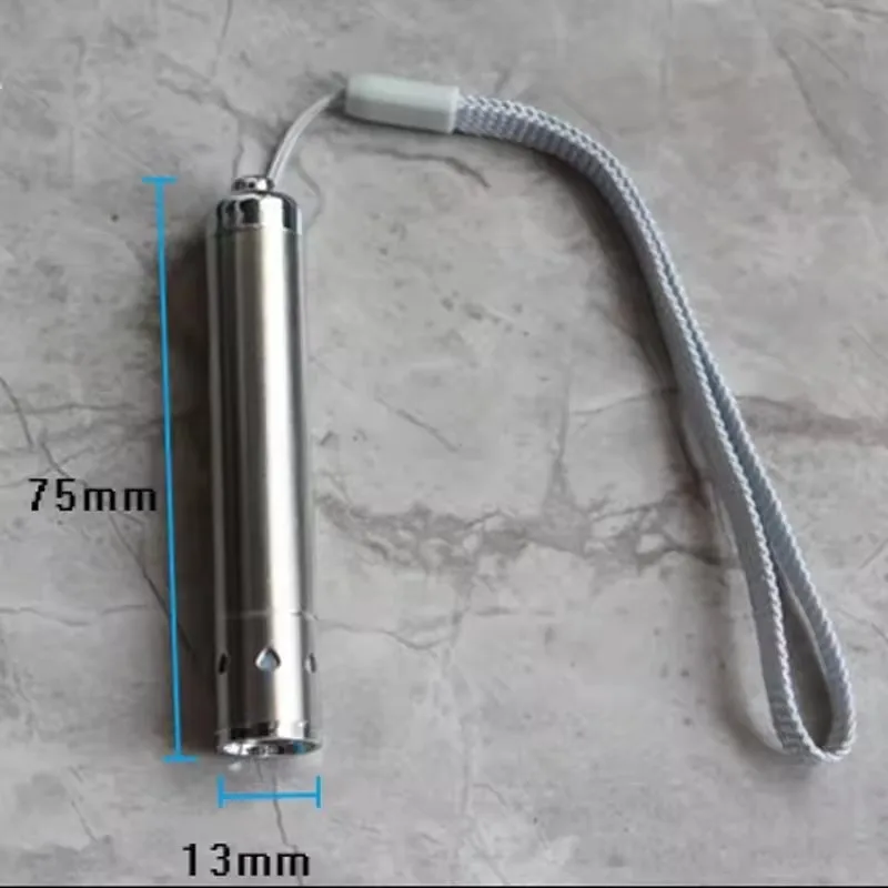 Mini 650nm 10mW Red Dot/Line/Cross Laser Diode Module Stainless Steel Handheld LED