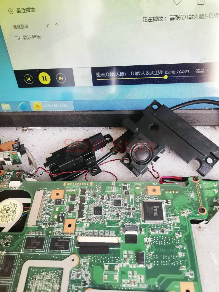 original Internal speaker For Asus N43S N43D N43J N43SN N43SJ N43SL N43JF N43JM 43JQ L&R.