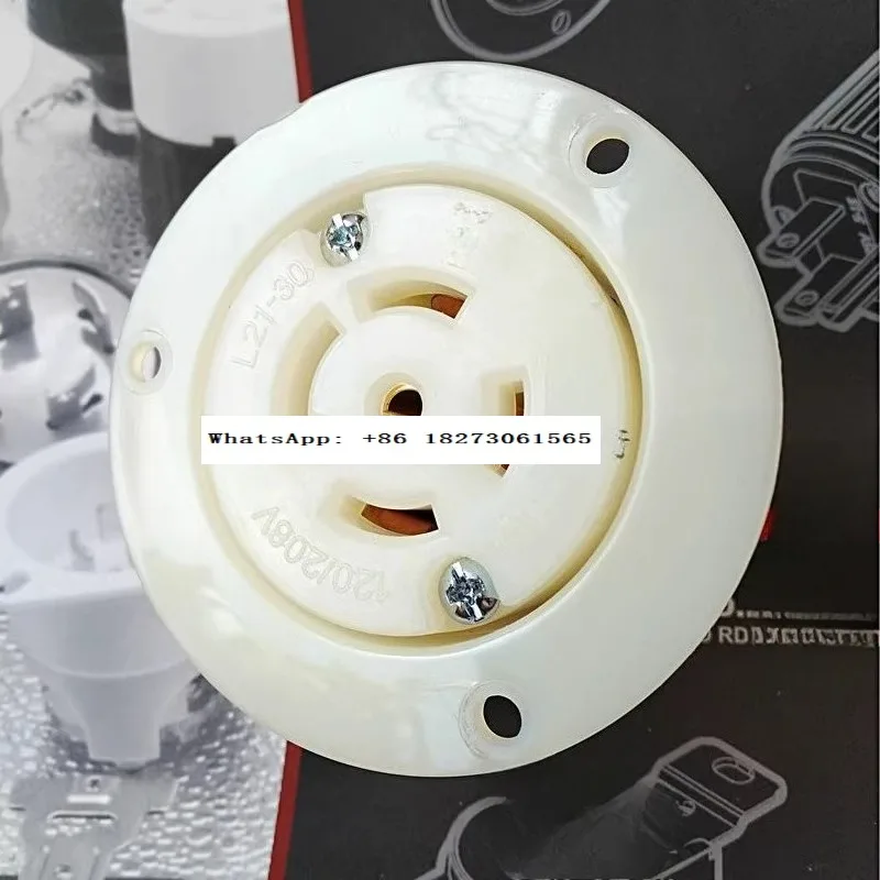 

Встраиваемая розетка UL J-538 30A120/208V NEMAL21-30R
