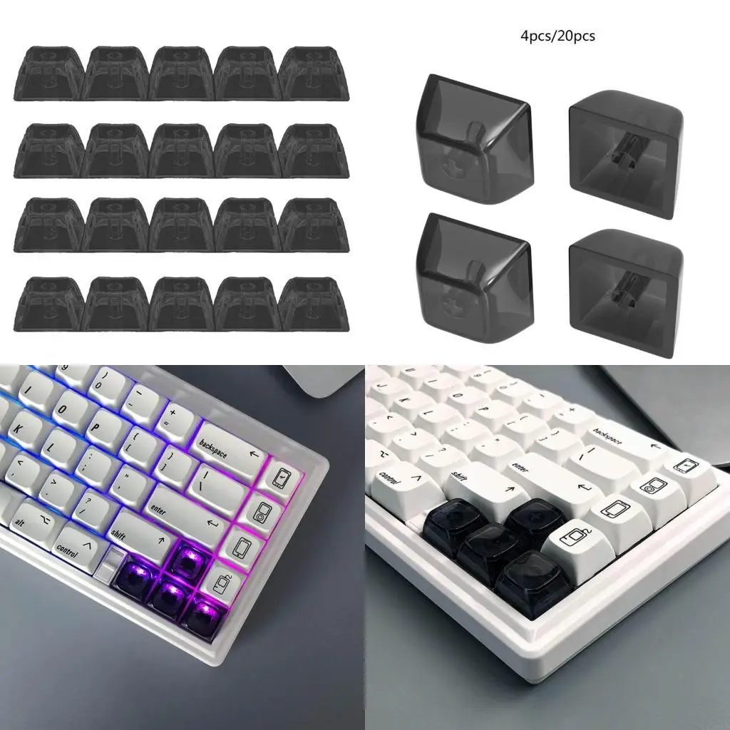 

C90F Полный набор 4/20 клавиш с прозрачным слоем Cherry MX, совместимый с механическими клавиатурами