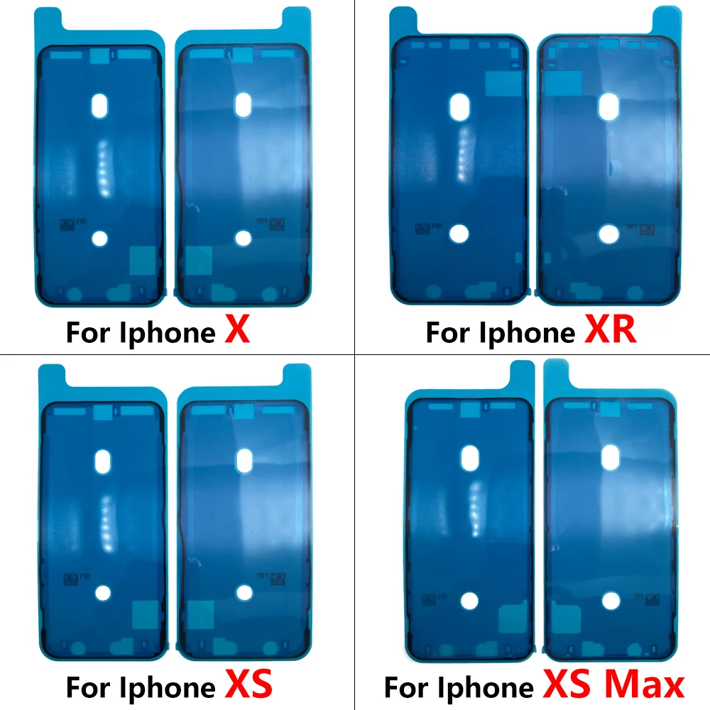 New LCD Screen Frame Seal Tape Waterproof Adhesive Sticker For iPhone X XR Xs 11 12 13 Pro Max 7 8 Plus mini Phone Parts