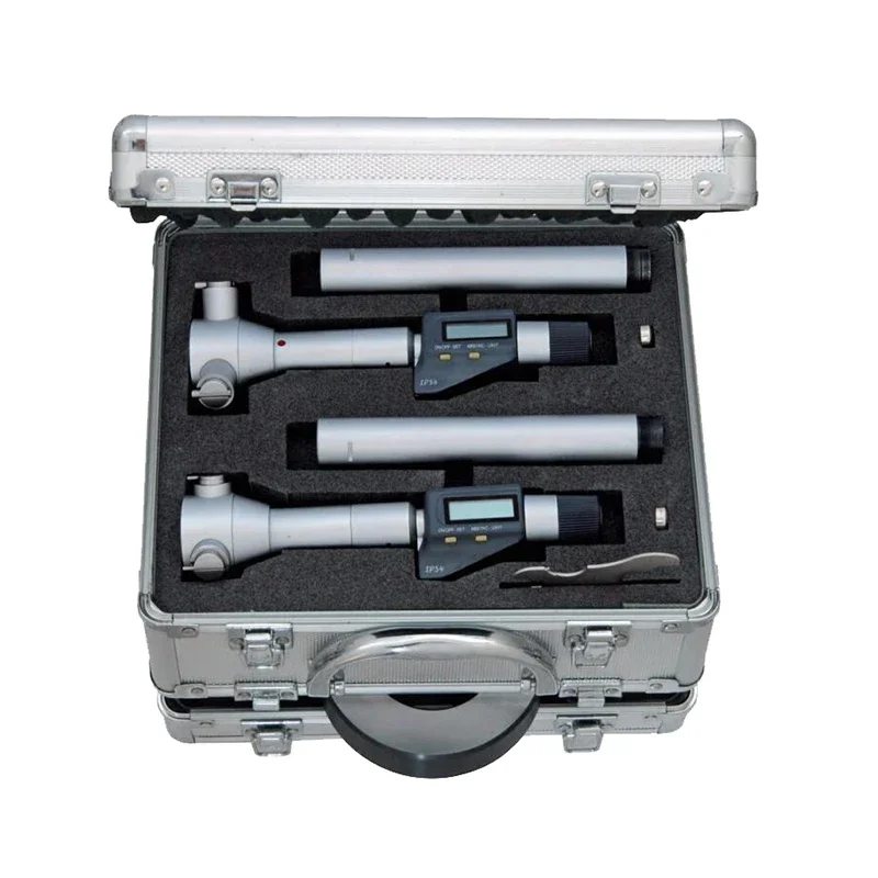 Electronic Three-point Internal Micrometers 50-300mm Large Measuring Range 2025