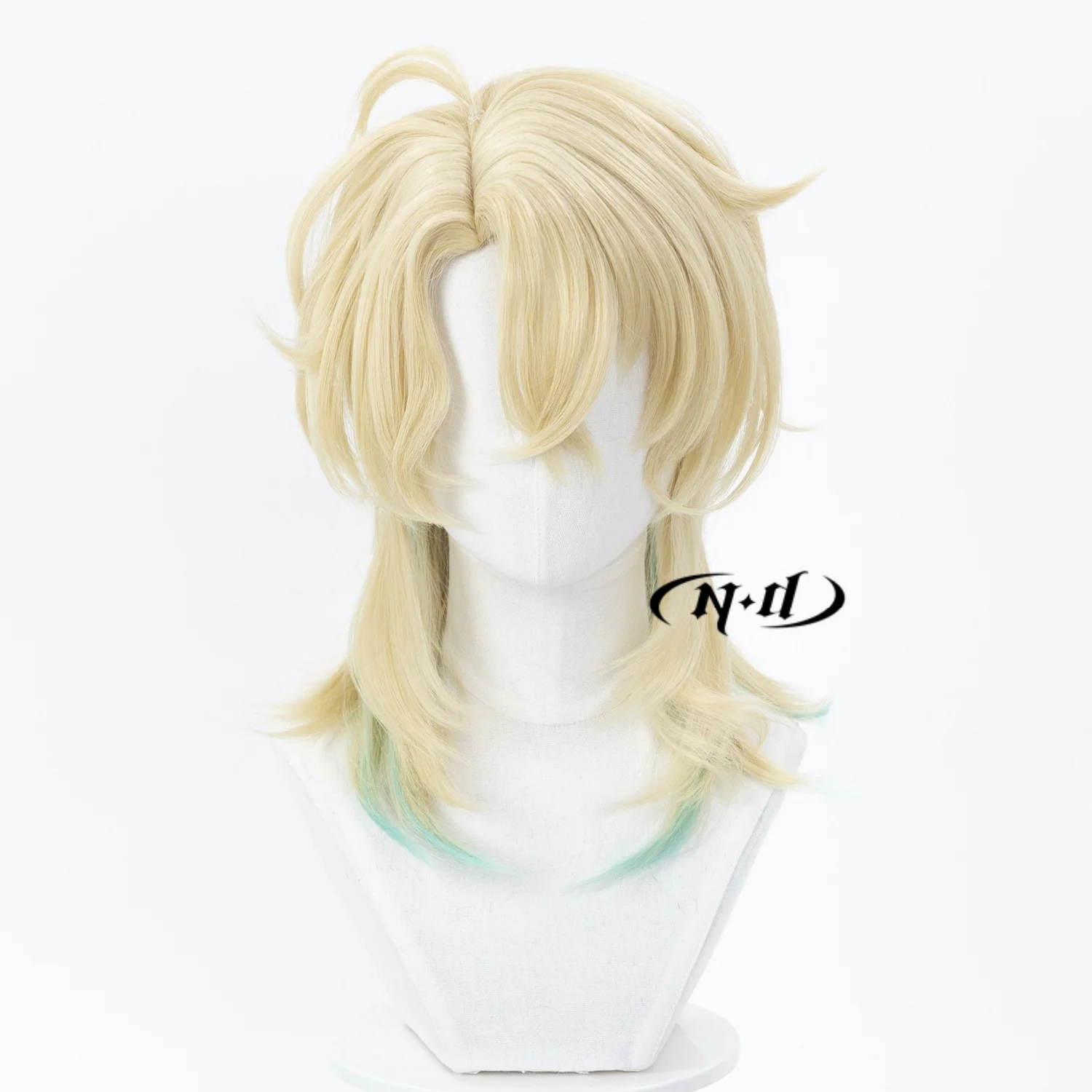 ND Brand Luuk Herssen WuWa Wuthering Waves Cosplay Wigs Hair Hairpiece for Comic-con Cosplayer Halloween Costume Party Theme