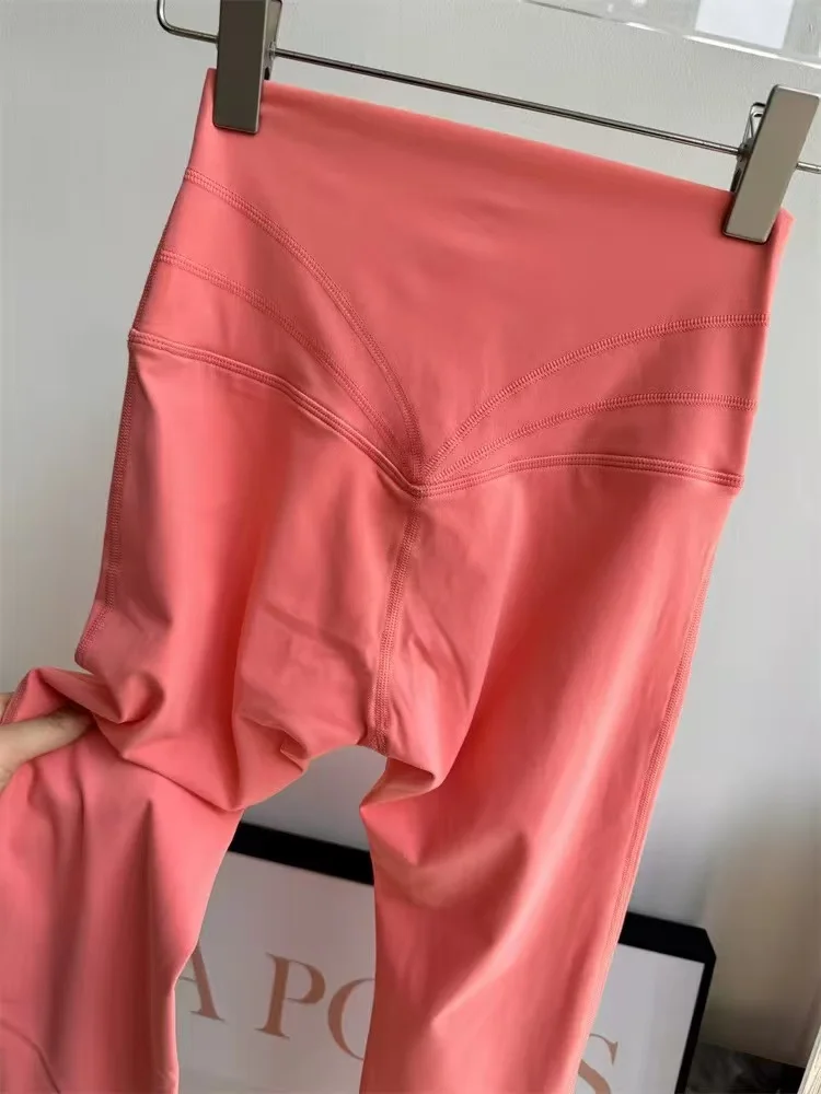 High Waist Naked Feeling Sport Leggings Sportswear Workout Gym Girl Tights  Push Up Yoga Pants Running  Leggings