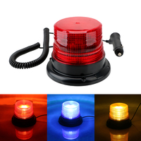 Truck Warning Light Car LED Strobe Flashing Light Police Lights Strobe Emergency Lamp with Magnetic Mounted DC 12V-80V