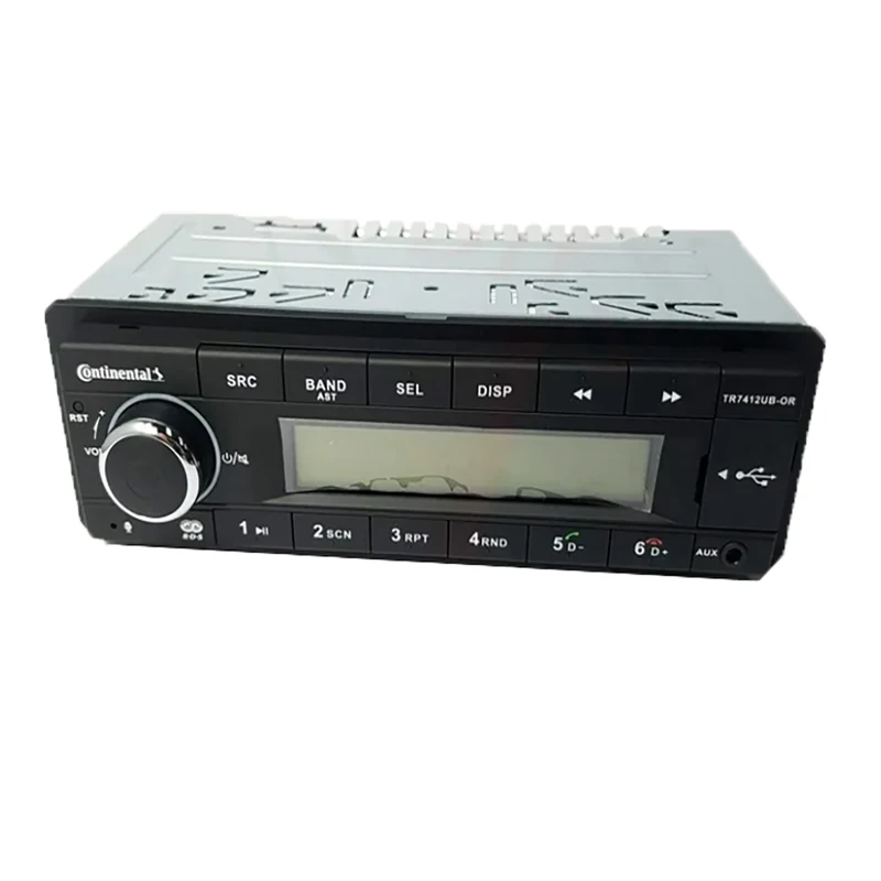 TLF VDO 12V Radio RDS USB MP3 WMA Retroiluminación Azul VDO TR711U-BU