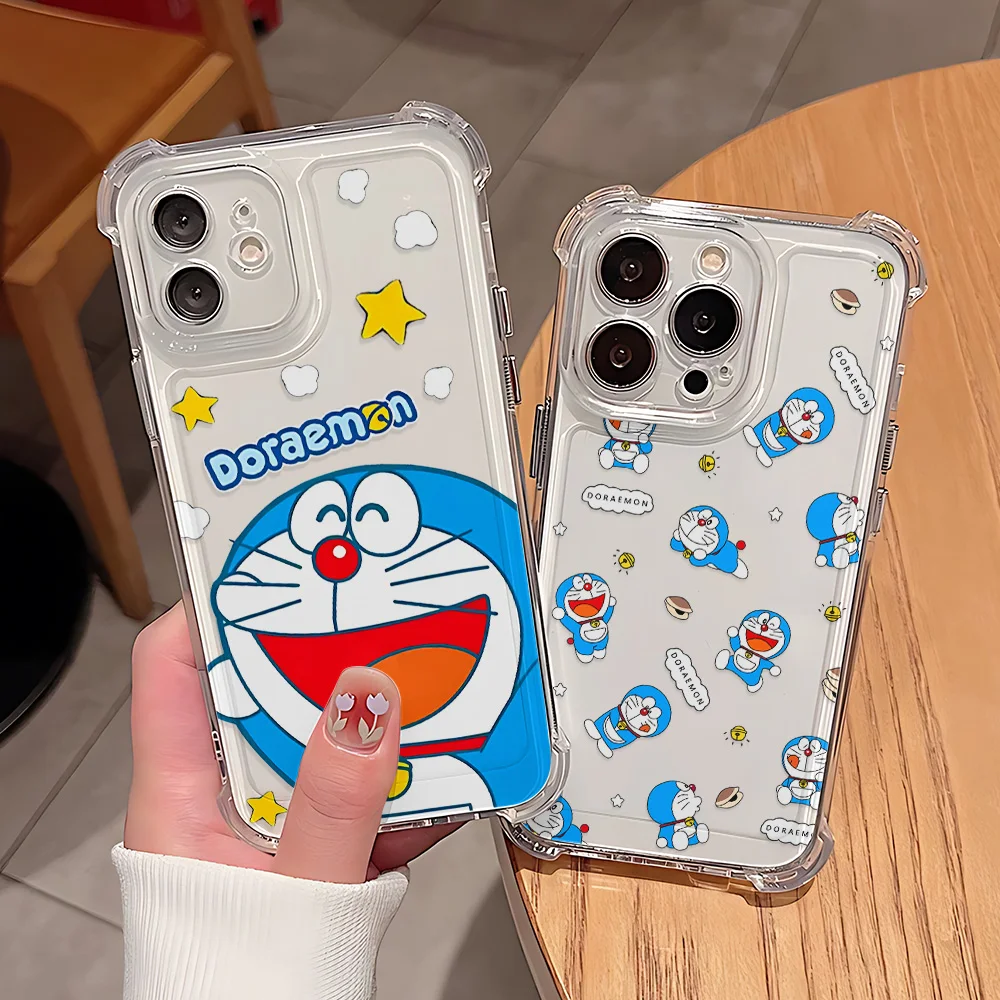 حافظة لهاتف آيفون 17 16 15 14 13 12 11 PRO MAX 7 8 PLUS Air XR X XS MAX غطاء كرتوني مضاد للشفاء