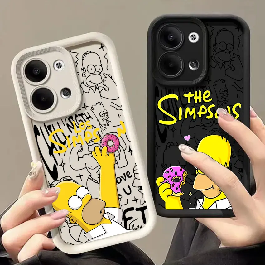 

Cartoon H-Homer-Bart-S-Simpsons Boy Phone Cases For Oppo Reno 14 13 12 11 F 10 5G 6 7 8 Pro Plus Cover 8T 7Z 8Z 14Pro Soft Funda